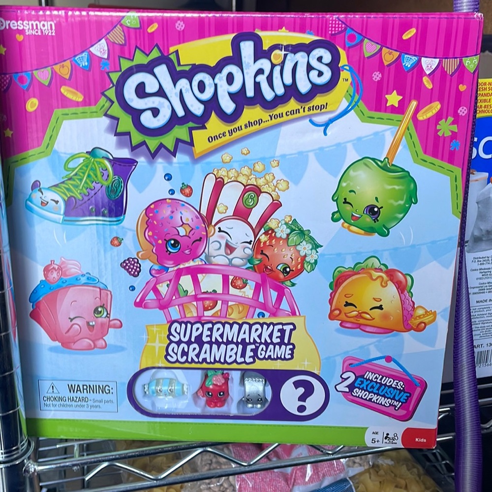 Shopkins Supermarket Scramble Game